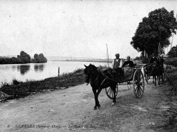 Chemin de halage - Route du bac