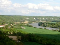 La crête longeant la Seine