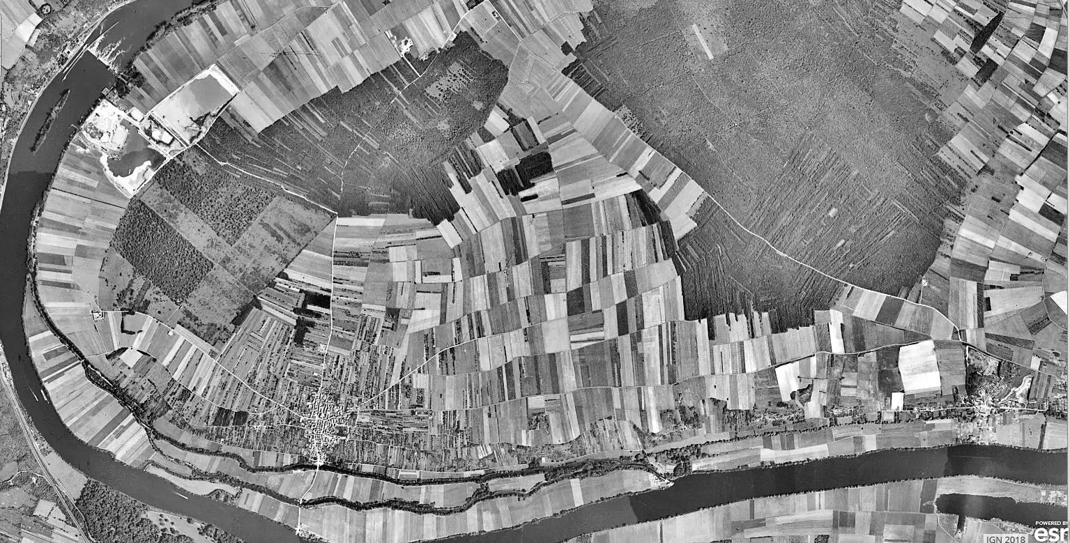 Guernes en 1949 Guernes 1949